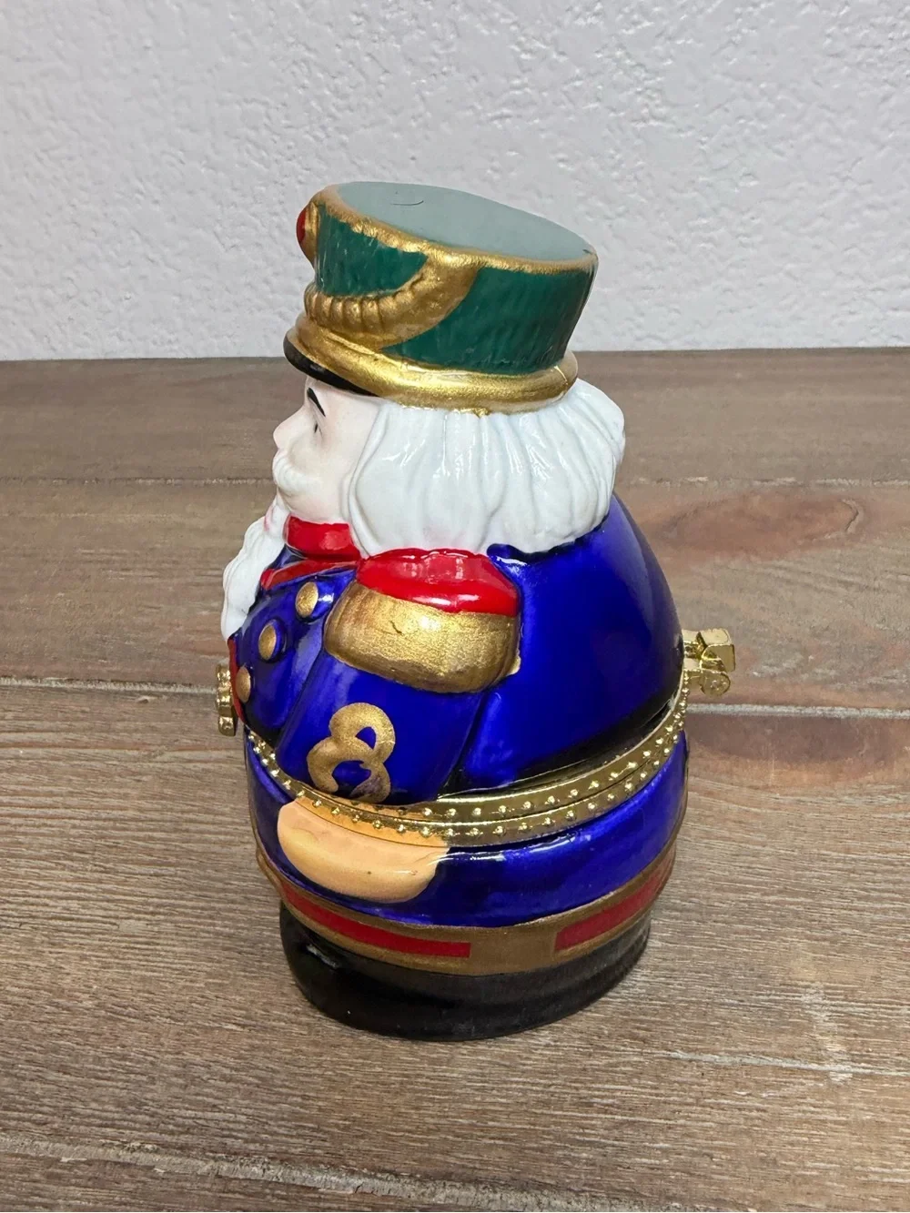 Mr. Christmas Hinged Music Box Plays Nutcracker Tiny House Ballroom Dancers 4”